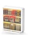 Coffee Capsules Organizer, Wall Mounted Coffee Pod Holder, Vertical Capsule Coffee Rack, K-cup Coffee Pod Storage for Coffee Station, Office, Break Room, Bathroom and Home (3 layers)