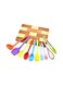 Heat Resistant Non-Stick Spoon Spatula Set Multicolour