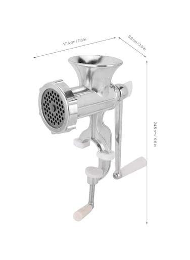 Salaty Meat Grinder, Aluminum Alloy Household Meat Grinding Machine for Meat