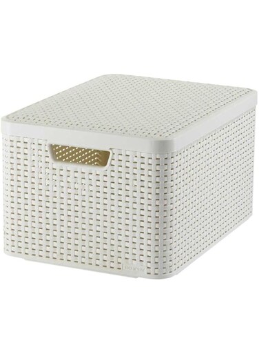 Curver,Style,Large Basket,Transparent,43CM