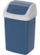 20L Flip-Top Waste Bin With Swing Lid (Pearl Blue) Pearl Blue 20.0Liters