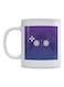 PlayStation Controller Printed Mug Blue/White