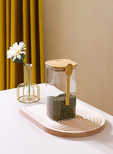 Storage Jar Clear 10x20cm