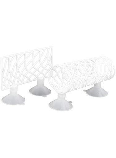 gernie Betta Fish Tunnel, Hollow Design Betta Sleeping Tube Betta Tunnel Swim Tube, Shrimp Guppies Hideout Betta Shelter Toys, Betta Fish Accessories Decorations (12)