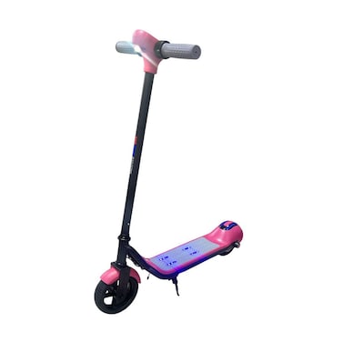 Top Gear Electric Scooter TG 65, Rechargeable E-Scooter with Hand Brake, LED Light, Bluetooth, 24V Battery, 150W Motor, Up to 15km/h Speed - Pink
