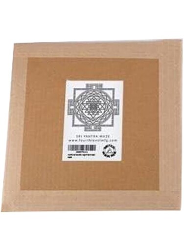 Bpa Fourth Level Sacred Geometry Wall Art Decoration Set A 3-Pieces Pack, 12-Inch Size, Wood