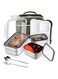 Stainless Steel Lunch Box for Kids Adults,Insulated Bento Lunch Box with Tableware and Bag 1260ml
