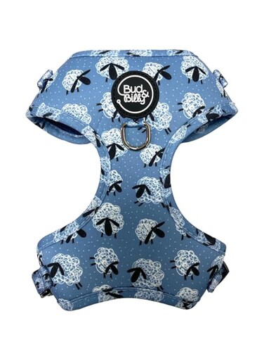Bud &amp; Billy Counting sheep Vest Harness Small