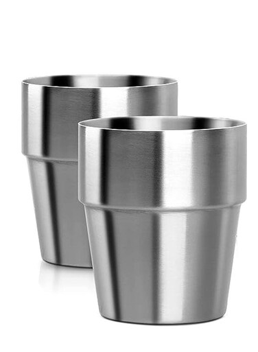 2-piece stainless steel wine barrel 10.5oz double wall vacuum insulated cup, suitable for coffee, wine, cocktails for picnics, camping parties, or daily family use