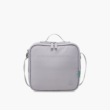 COLORS OF BENETTON Ucb-Lunch Bag-1 Cmprt- (290T Twill) Grey \ 22X21X7