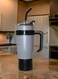 NEW ARRIVALS Tumbler with Straw 40oz - Triple Wall Vacuum Insulated Tumbler - Insulated Smoothie Cup - Stainless Steel Tumbler - Reusable Tumbler with Lid - Powder Graphite - Premium Quality (Grey)