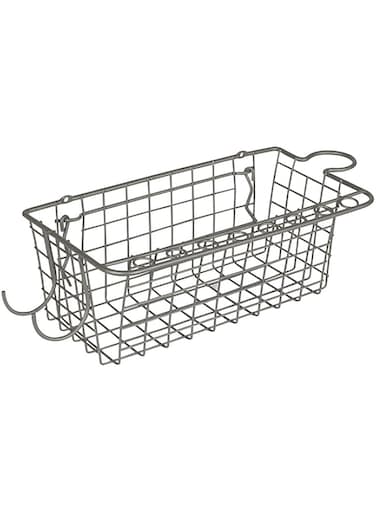 Spectrum Diversified Pegboard Basket Holder Tool Organizer, Industrial Gray