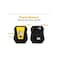 Portable 12V Car Air Compressor Tire Inflator Pump with Analog Pressure Gauge and Power Cable