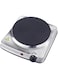 Sonashi Single Electric Hot Plate - Silver, SHP 610S