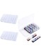 28 Grids Diamond Painting Boxes 2 Pack Organizer Plastic Embroidery Storage Box