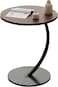 Sofa Side Table, Bedside End Table, C Shaped End Table, Laptop Coffee and Snack Side Tables, Home Side Tables for Small Spaces, Minimalist Small Side Table
Brown