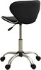 Stools, Height Adjustable, Counter Stools Made of PU Leather and Metal, Quilted Kitchen Chair for Kitchen/Home Bar