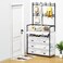 Entryway Shoe Rack with Coat Rack 5 Tier Shoe Stand Orqanizer for Bedroom Dorm