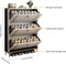 Wooden Shoe Rack, Shoe Cabinet Free Standing Entryway Shoes Organizer, Multi-Function Storage Shelf, Wood Made Home House Office Furniture, Boots Stand (100 x 120 cm, Grey)