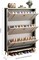 Wooden Shoe Rack, Shoe Cabinet Free Standing Entryway Shoes Organizer, Multi-Function Storage Shelf, Wood Made Home House Office Furniture, Boots Stand (100 x 120 cm, Grey)