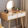 Generic Simple Dormitory Bedroom Dressers Apartment Flip Dressing Table Nordic Vanity Hotel Home Furniture Storage Tables With Drawer