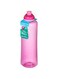 Sistema 480ML Helix Squeeze Bottle for school, sports &amp;,On the Go, comes with Twist &lsquo;n&rsquo; Sip lid, easy grip shape, Leak proof, Impact Resistant. Dishwasher safe &amp; BPA Free, Pink