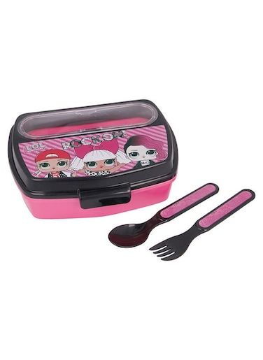 DISNEY SANDWICH BOX FUNNY WITH CUTLERY LOL SURPRISE ROCK ON