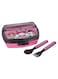 DISNEY SANDWICH BOX FUNNY WITH CUTLERY LOL SURPRISE ROCK ON