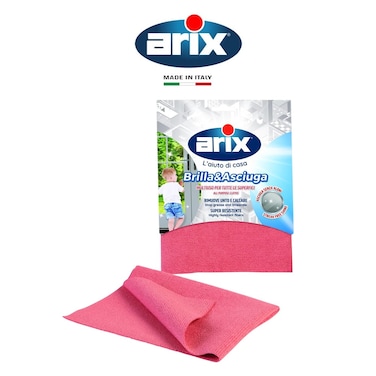 Arix Multiuso Wipe &amp; Shine Utility Cloth &ndash; Lint-Free, Streak-Free Cleaning for All Surfaces