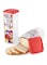 1 Pcs Bread Boxes for Kitchen Counter Airtight, Fresh Bread Storage Container, Clear Sandwich Bread Saver, Bread Holder - Bread Bin for Bun, Bagel, and Bread Loaf, Plastic Bread Box