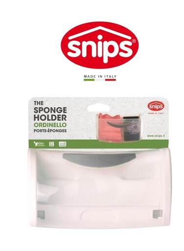 Ordinello Sponge &amp; Glove Holder with Air Grill &acirc;&euro;&ldquo; Made in Italy