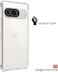 Case Compatible with Google Pixel 9 Case Cover with Camera Protection, Protective Shock Absorption Bumper soft Transparent Case For Google Pixel 9 5G 2024