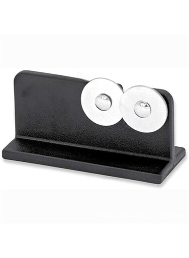 Pointed Edge Knife Sharpener, Double Sided Stainless Steel Wheels Cutlery Knife Sharpener, Broadhead Knife Sharpeners for Kitchen Knives