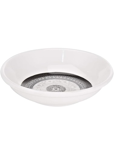 Servewell 10 Cm Antique Symphony Sauce Plate - White