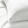 BYFT Orchard Exclusive (White) Single Size Flat Sheet and Pillow covers (Set of 2 Pcs) Cotton percale Weave, Soft and Luxurious, High Quality Bed linen -180 TC
