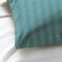 BYFT Tulip (Sea Green) Single Size Flat Sheet and Pillow Covers with 1 cm Satin Stripe (Set of 2 Pcs) 100% Cotton, Soft and Luxurious Hotel Quality Bed linen-300 TC