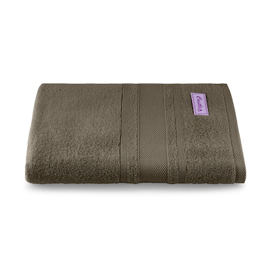 BYFT Home Castle Bath Sheet 90 x 180 Cm 550 Gsm Beige 100% Cotton Set of 01