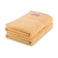 BYFT Home Castle Bath Towel 70 x 140 Cm 550 Gsm Cream 100% Cotton Set of 01