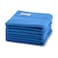 BYFT Home Trendy Hand Towel 50 x 90 Cm 550 Gsm Blue 100% Cotton Set of 01
