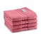 BYFT Home Trendy Hand Towel 50 x 90 Cm 550 Gsm Pink 100% Cotton Set of 01