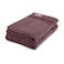 BYFT Home Ultra Bath Sheet 90 x 180 Cm 550 Gsm Burgundy 100% Cotton Set of 02