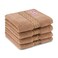 BYFT Home Ultra Hand Towel 50 x 90 Cm 550 Gsm Beige 100% Cotton Set of 02