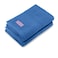 BYFT Home Castle Bath Towel 70 x 140 Cm 550 Gsm Blue 100% Cotton Set of 02
