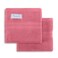 BYFT Home Trendy Hand Towel 50 x 90 Cm 550 Gsm Pink 100% Cotton Set of 02
