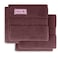 BYFT Home Ultra Hand Towel 50 x 90 Cm 550 Gsm Burgundy 100% Cotton Set of 04