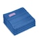 BYFT Home Castle Hand Towel 50 x 90 Cm 550 Gsm Blue 100% Cotton Set of 04
