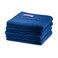 BYFT Home Castle Hand Towel 50 x 90 Cm 550 Gsm Blue 100% Cotton Set of 04