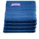 BYFT Home Castle Hand Towel 50 x 90 Cm 550 Gsm Blue 100% Cotton Set of 04