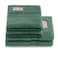 BYFT Home Ultra Hand Towel 50 x 90 Cm Bath Towel 70 x 140 Cm 550 Gsm Green 100% Cotton Set of 04