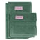 BYFT Home Ultra Hand Towel 50 x 90 Cm Bath Towel 70 x 140 Cm 550 Gsm Green 100% Cotton Set of 04